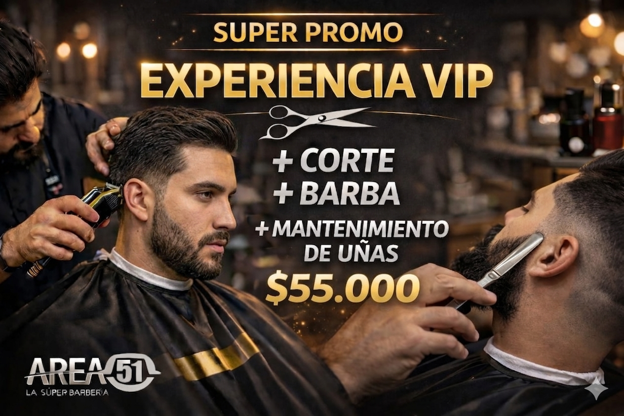 SUPER PROMO + BARBA!!